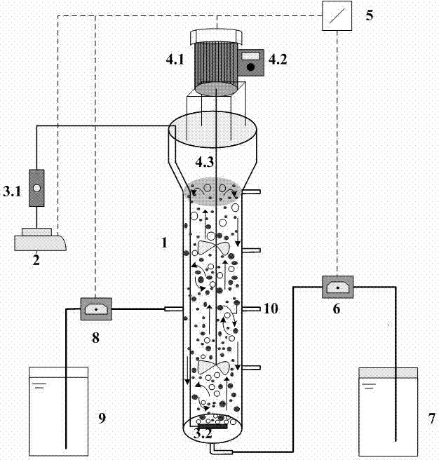 Method for restoring sticky expansion of aerobic granular sludge