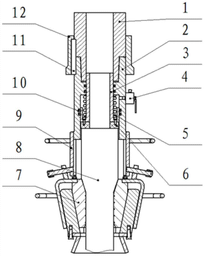 Torque-transferable self-sealing drilling tool lifting device