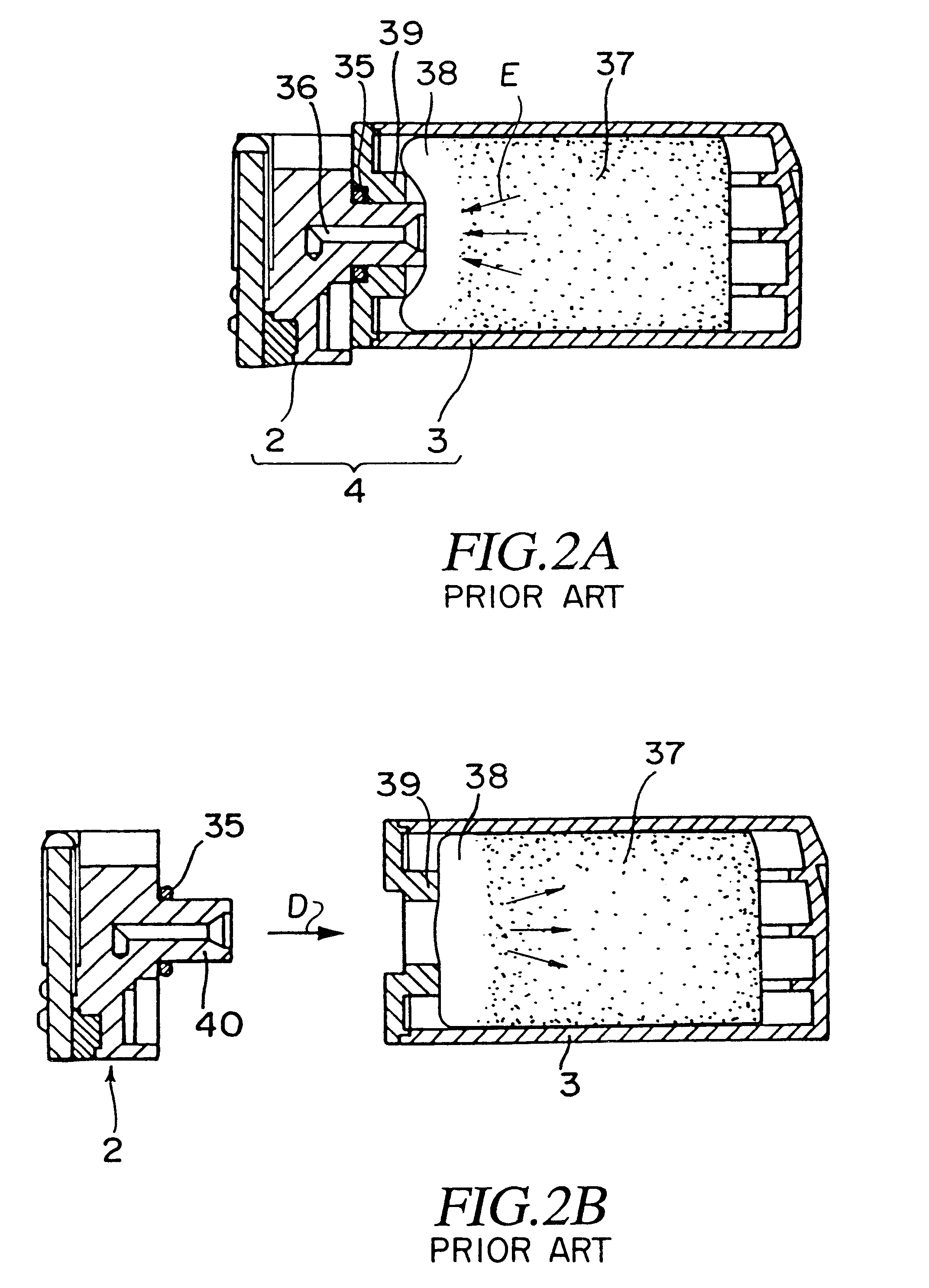 Ink jet recording apparatus using recording unit with ink cartridge having ink inducing element