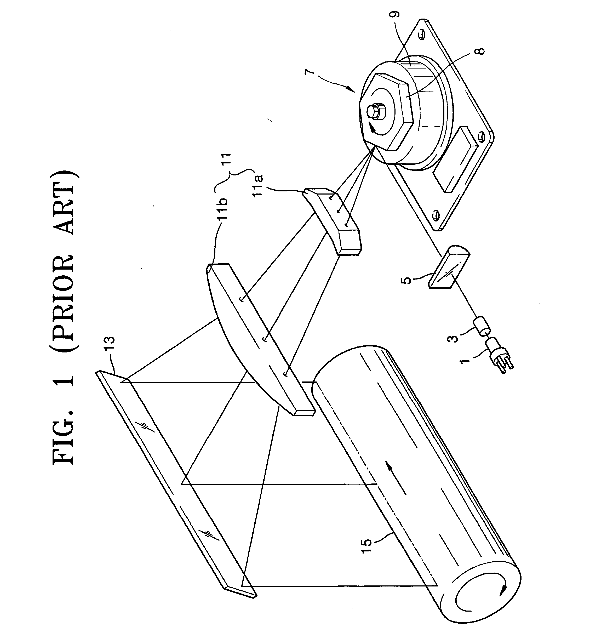 Optical scanning unit