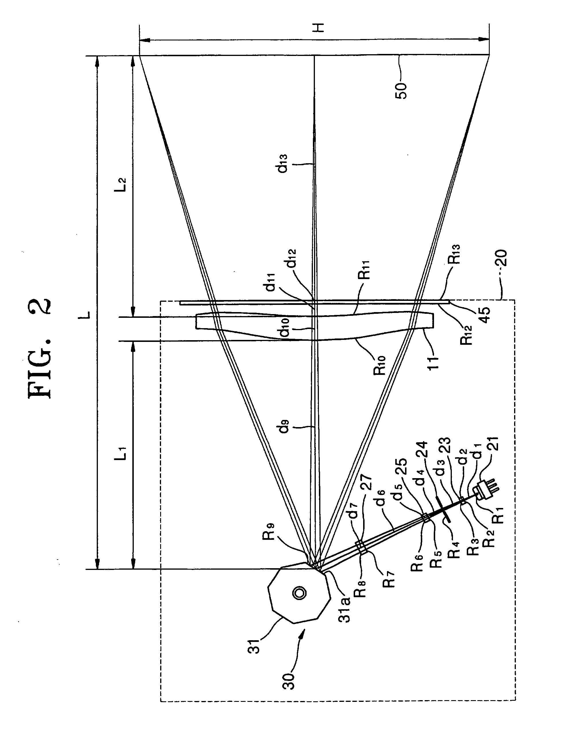 Optical scanning unit