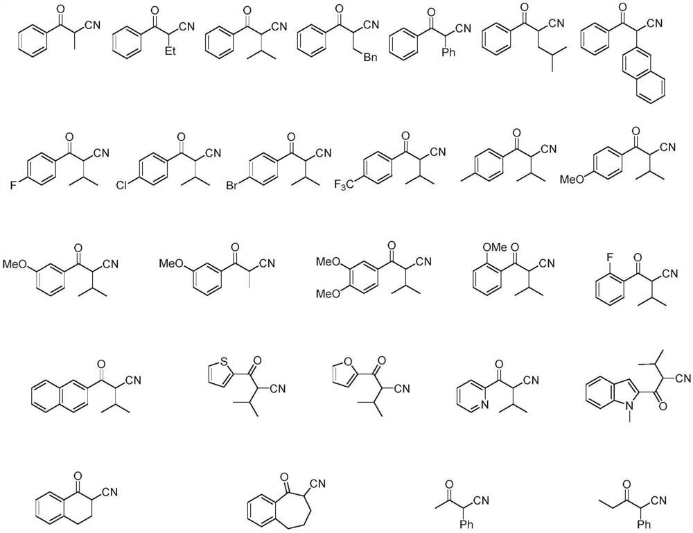 Preparation method of alpha-substituted-beta-hydroxynitrile compound and derivative thereof