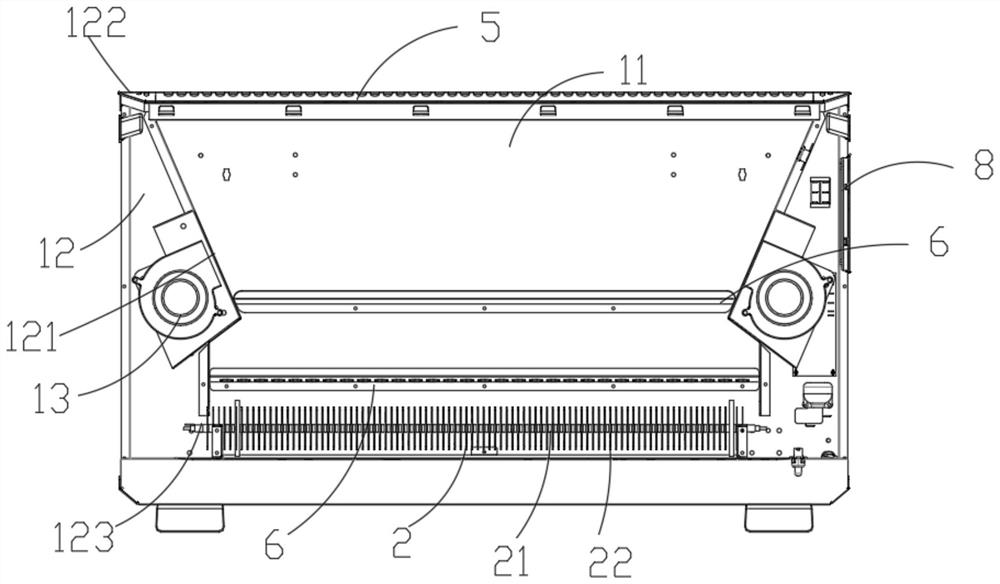 Intelligent sterilization and disinfection electric heater and control method thereof