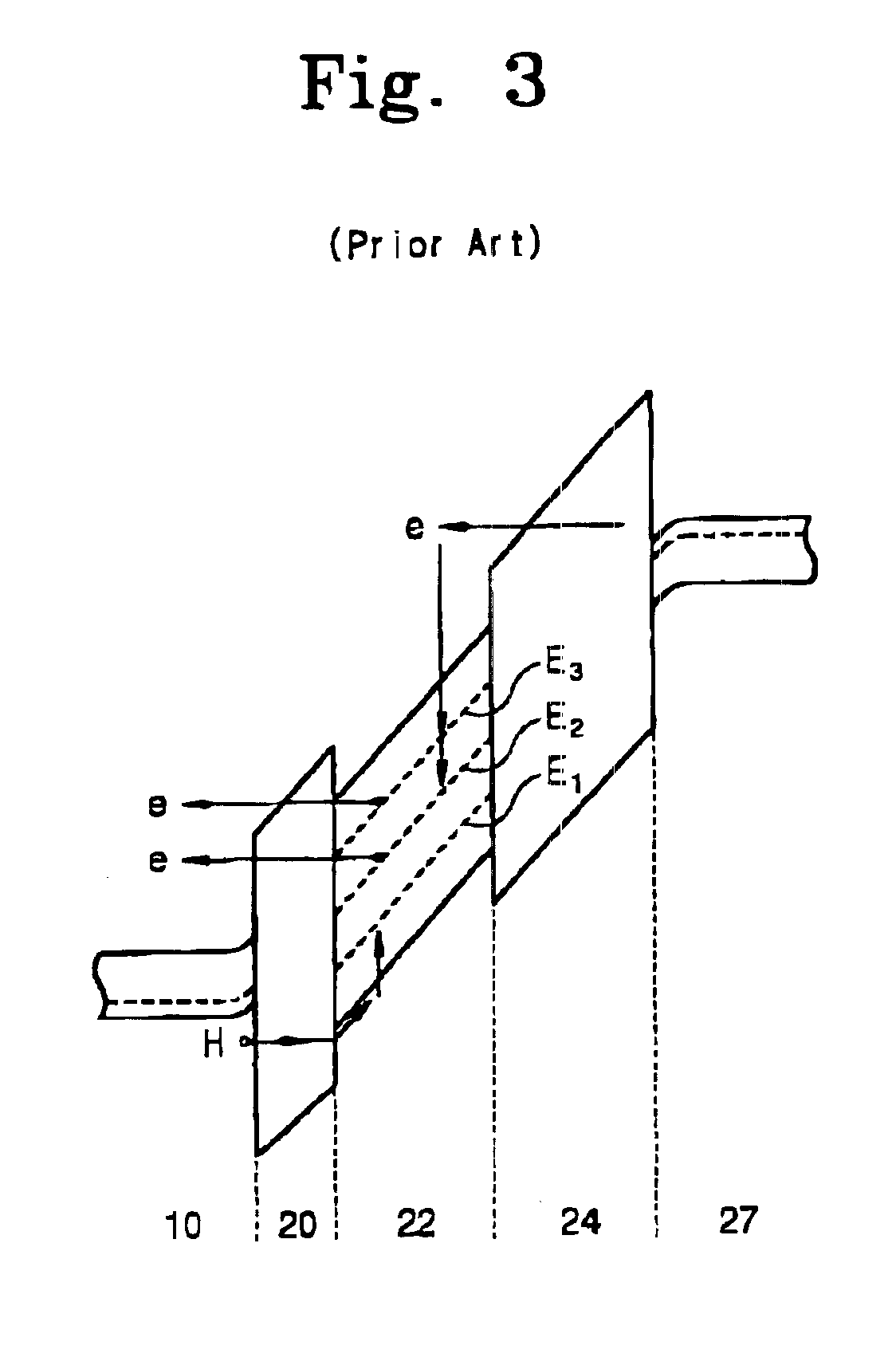 Floating trap non-volatile semiconductor memory devices including high dielectric constant blocking insulating layers