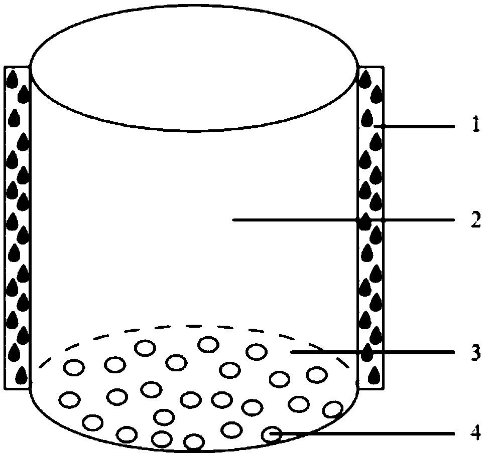 Spherical honeycomb water retaining agent and preparation method thereof