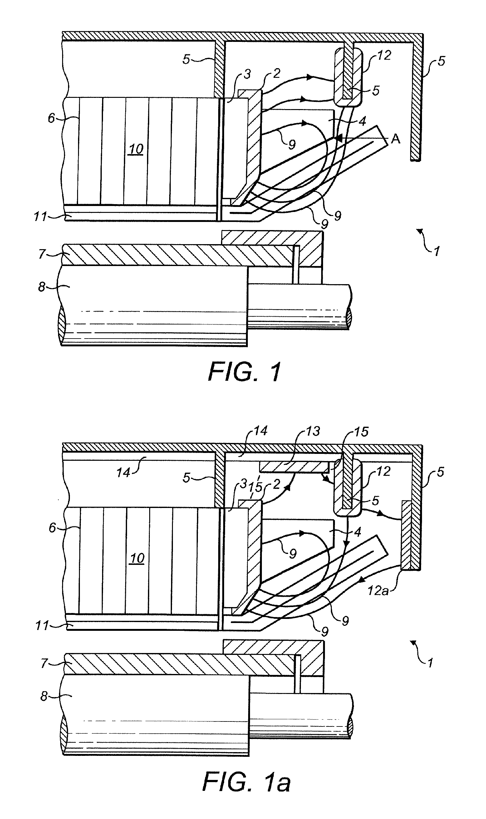 Magnetic Shield in the End Area of the Stator of a Three-Phase Generator