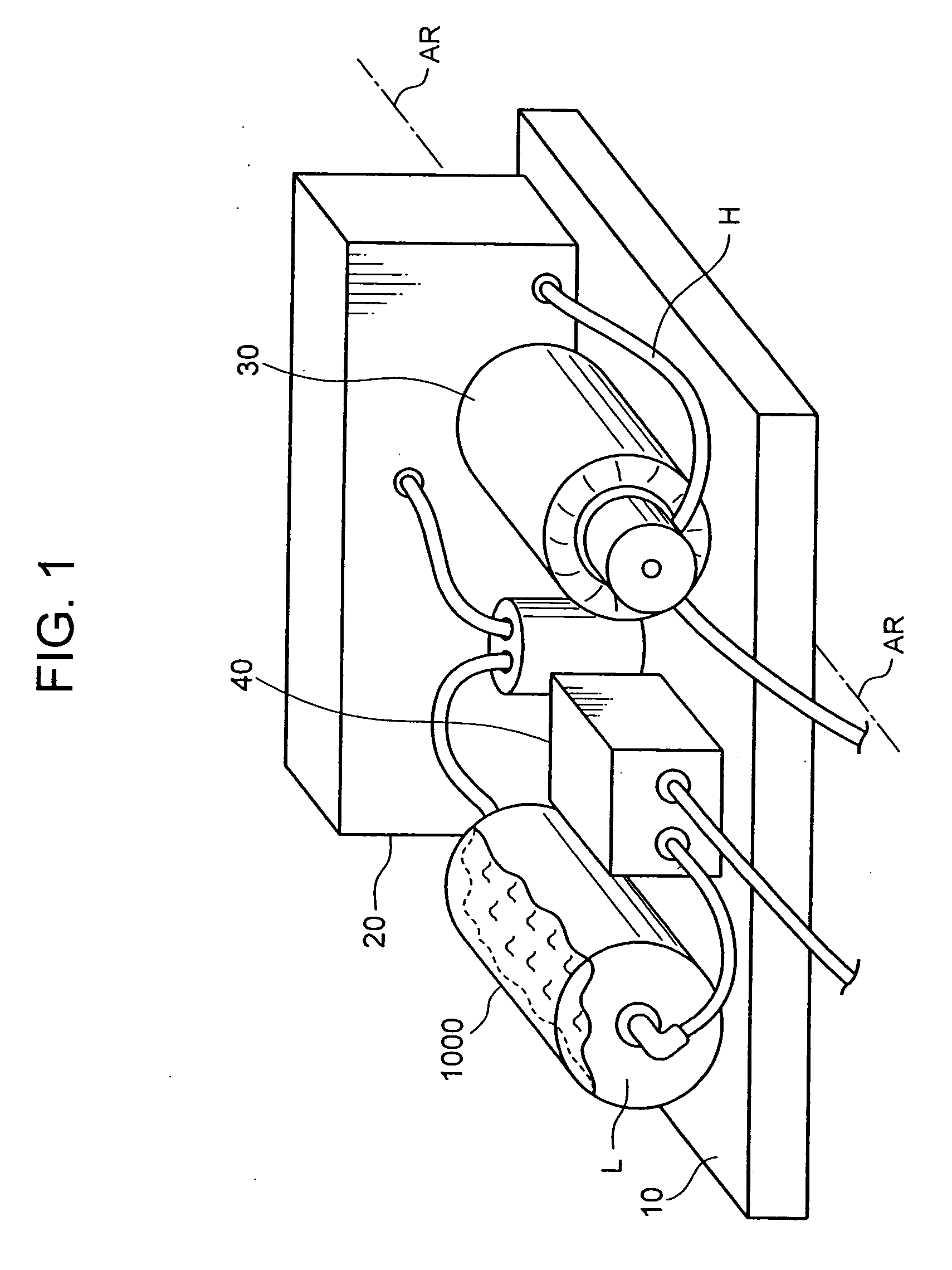 Rotatable liquid reservoir for computer cooling