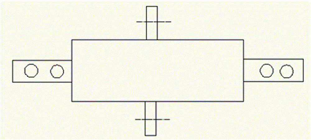 Connecting member and combined connector thereof