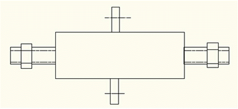 Connecting member and combined connector thereof