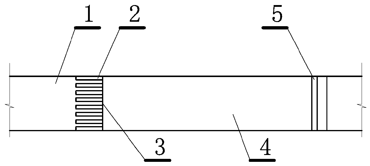 A kind of bottom flow energy dissipation device and design method of toe sill and drop sill stilling pool