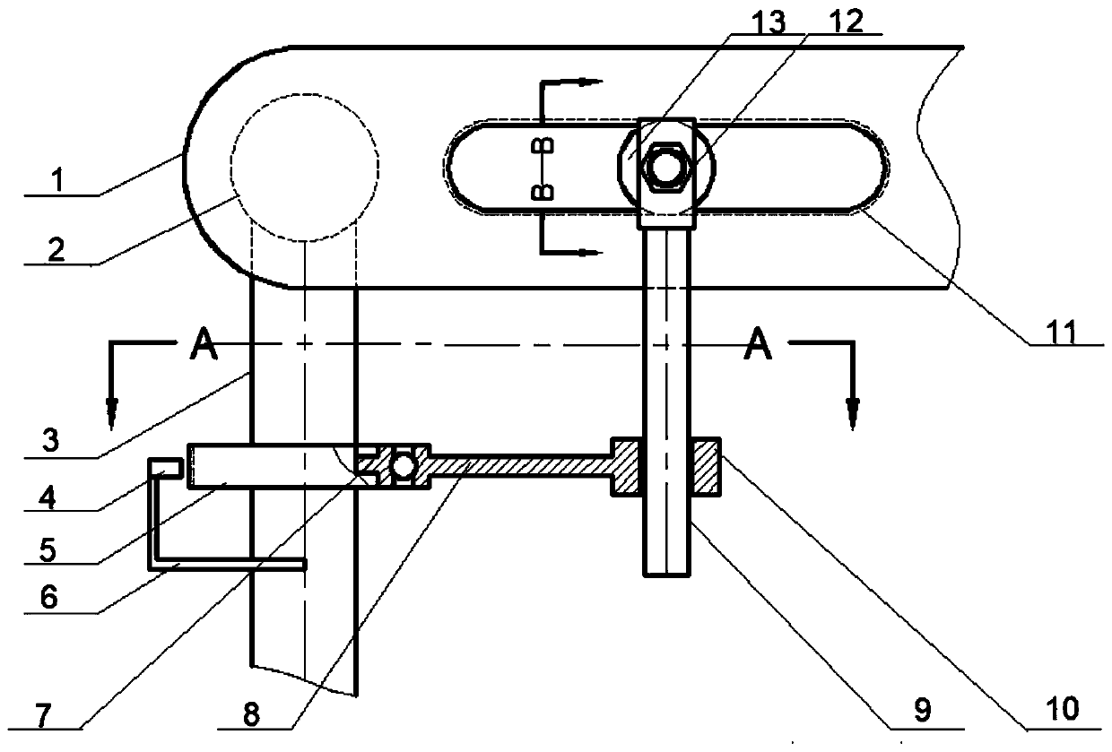 A device and control method for automatically distributing braking force of a trailer-type caravan