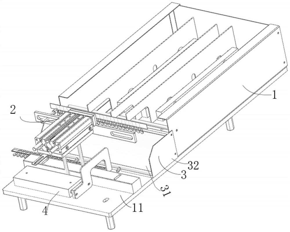 Electrical component material conveying device