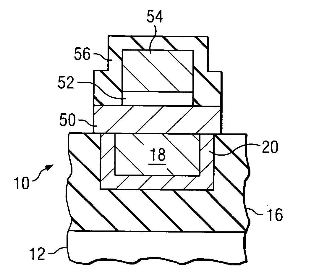 Encapsulation of conductive lines of semiconductor devices