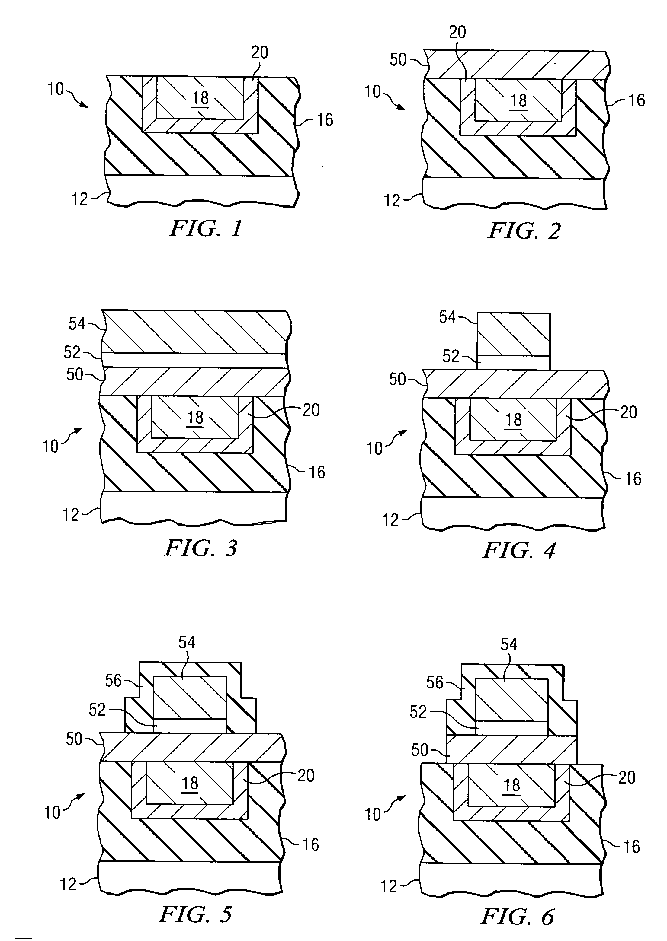 Encapsulation of conductive lines of semiconductor devices