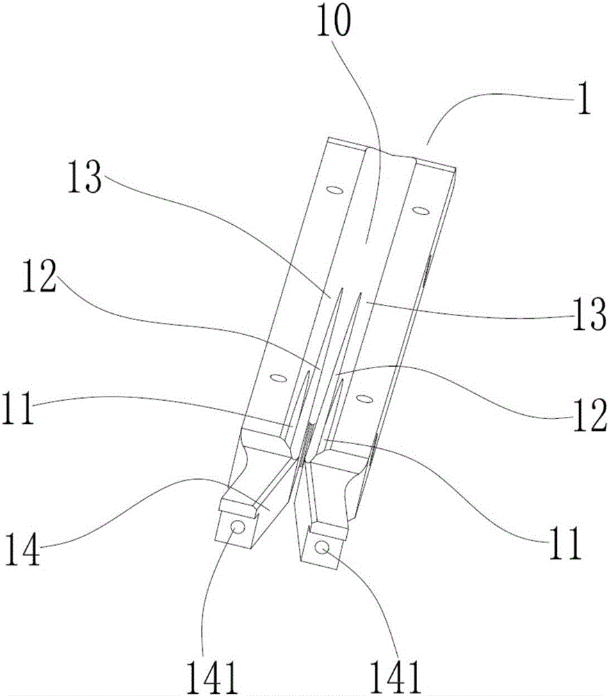 Self-adaptive shell-opening track of shell-opening machine