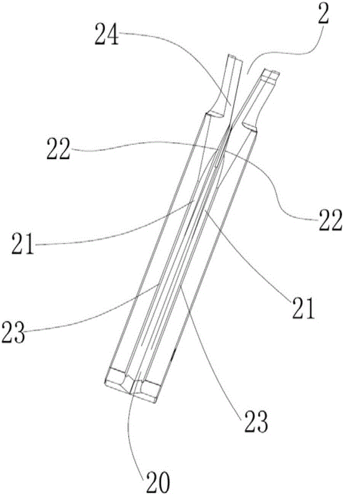 Self-adaptive shell-opening track of shell-opening machine