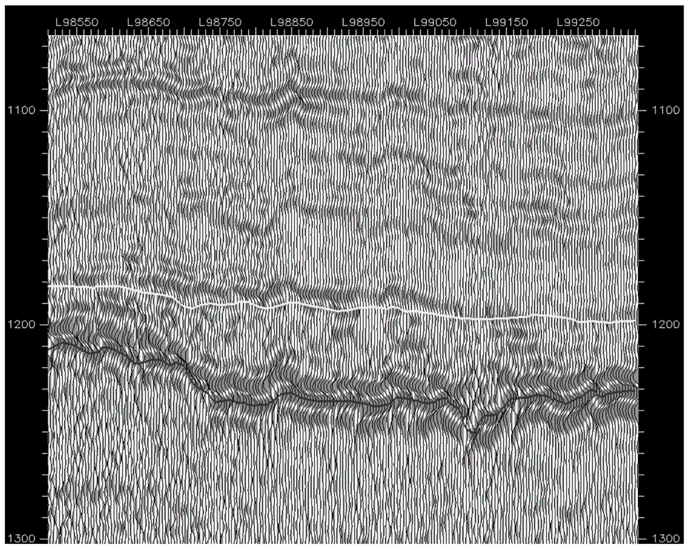 A method for identification of denuded surface valley reservoirs