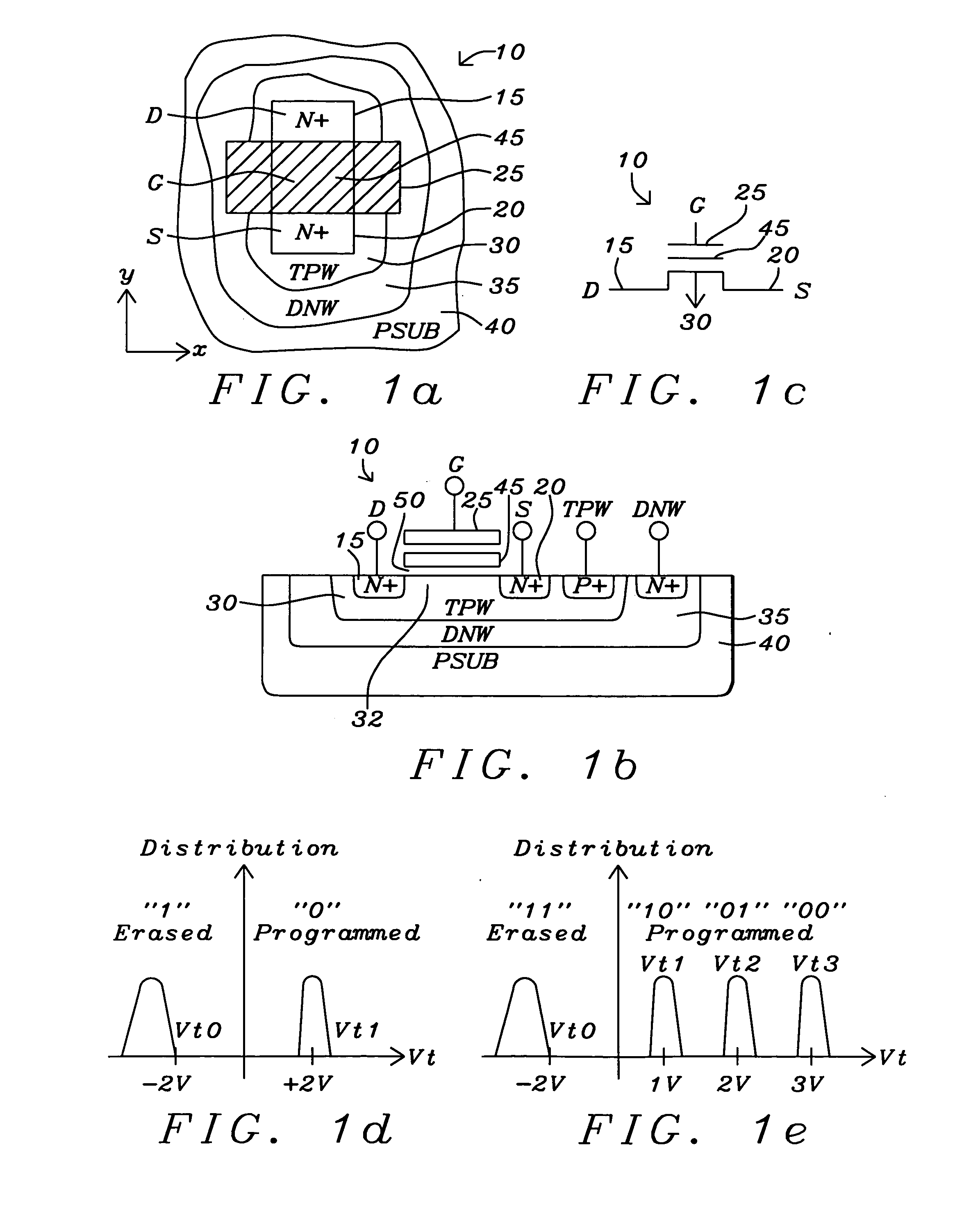 NAND based NMOS NOR flash memory cell, a NAND based NMOS nor flash memory array, and a method of forming a NAND based NMOS NOR flash memory array