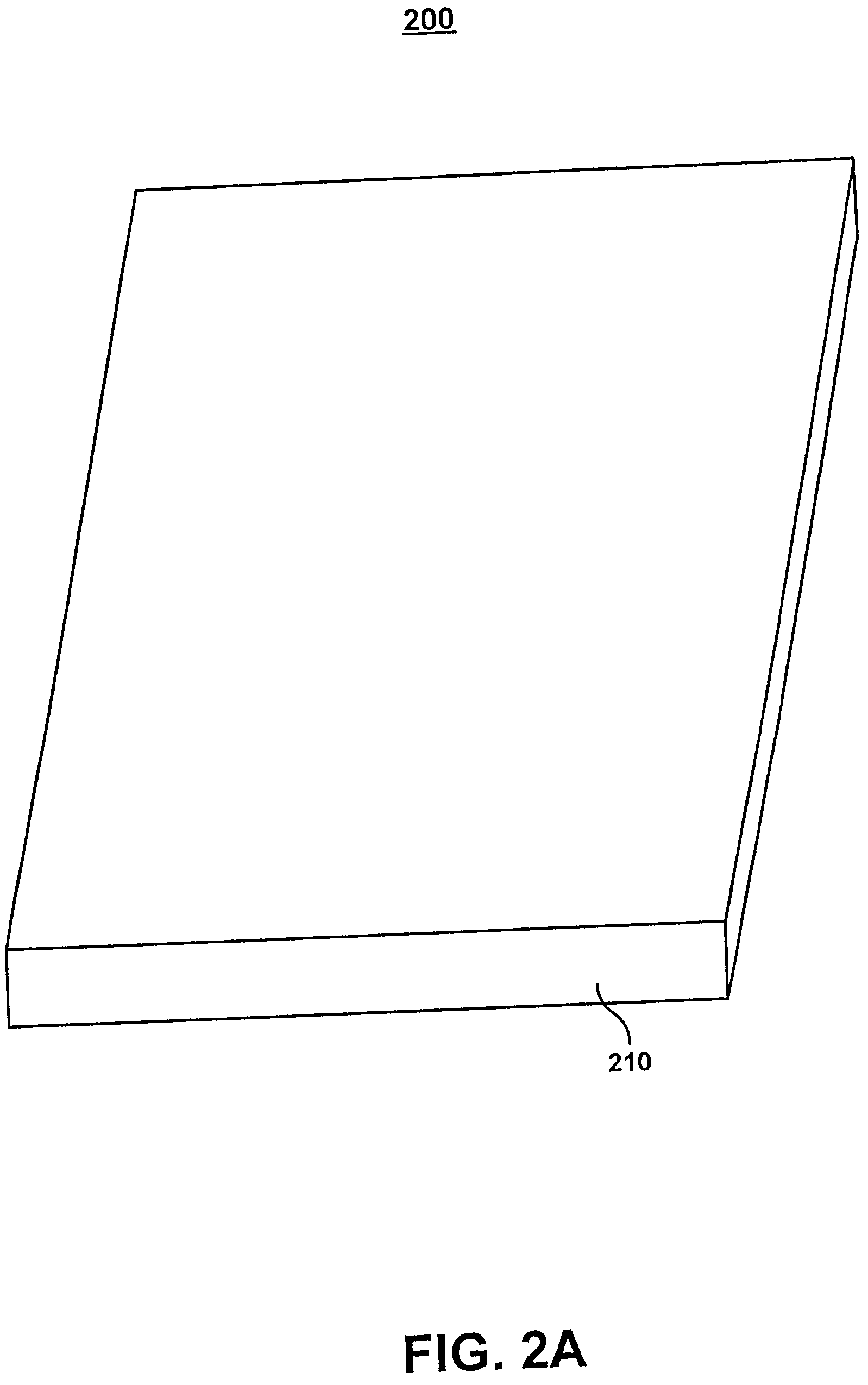 Method of patterning wall and phosphor well matrix utilizing glass