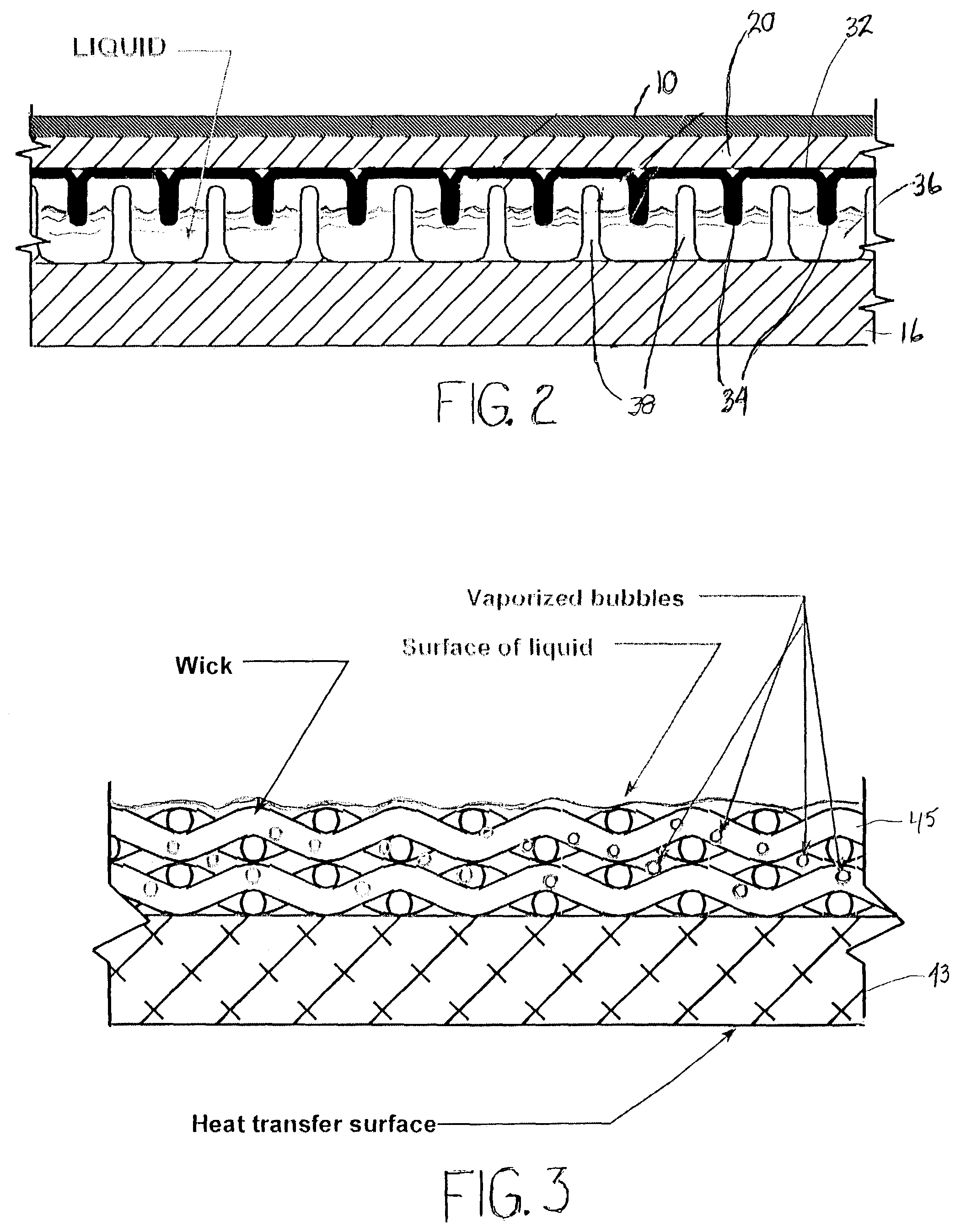 Lateral temperature equalizing system for large area surfaces during processing