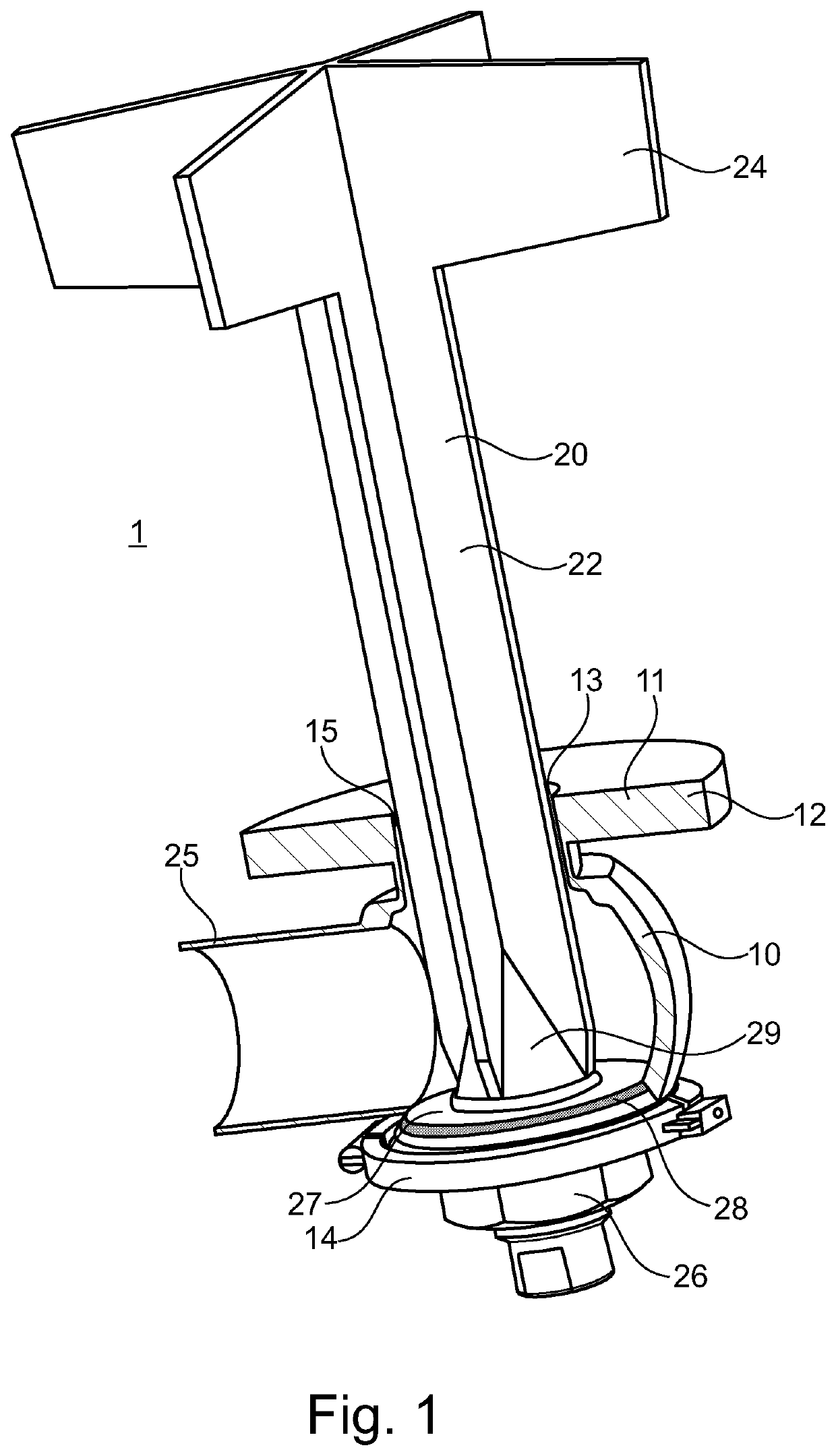 Tank outlet having a vortex breaker and method for mounting a vortex breaker on the tank outlet of a tank