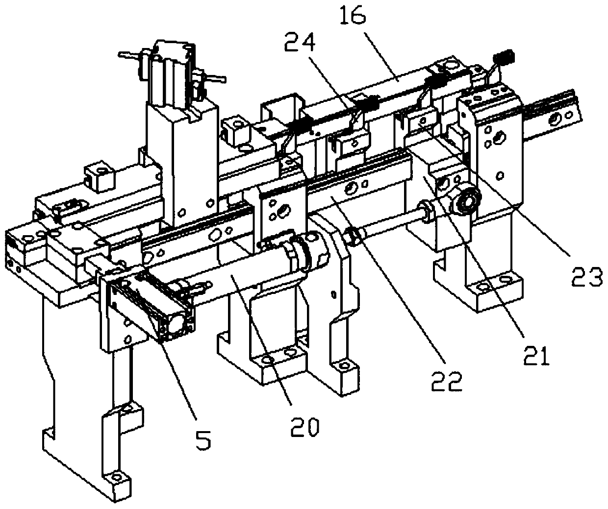 An interface automatic assembly machine