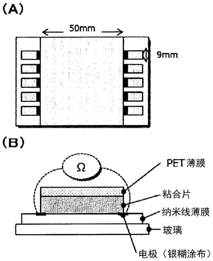 Adhesive sheet, conductive member-layered product using same and image display device