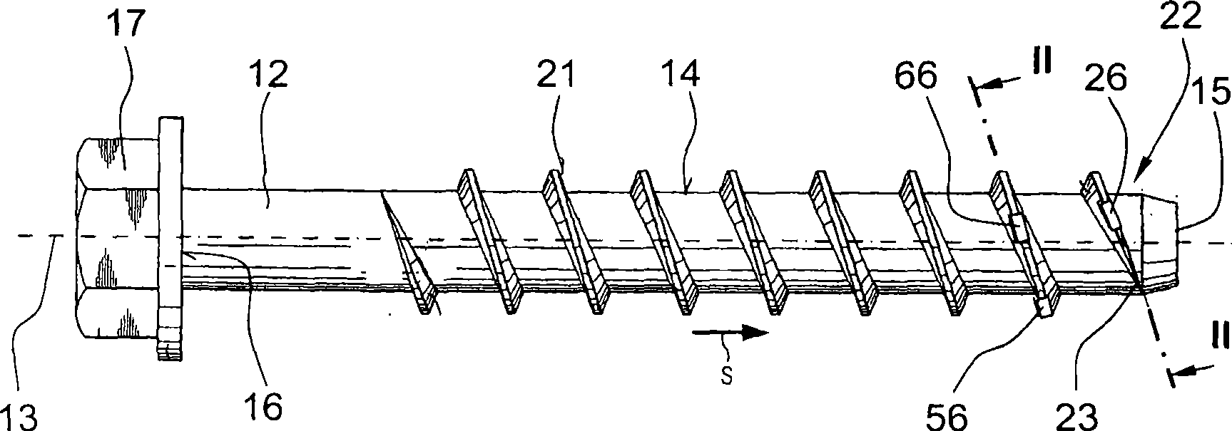 Thread moulding screw