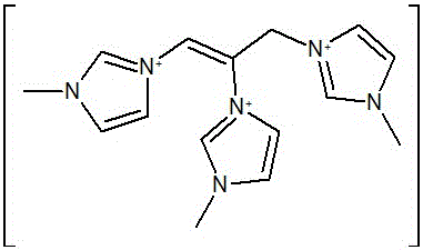 Imidazole-type ionic liquid and application thereof to degradation of polyformaldehyde