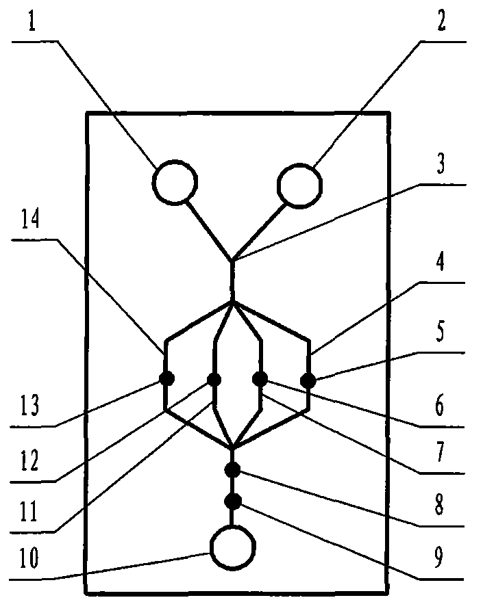 Syphilis diagnosis micro-fluidic apparatus with liquid flow driving additional member being easy to detach