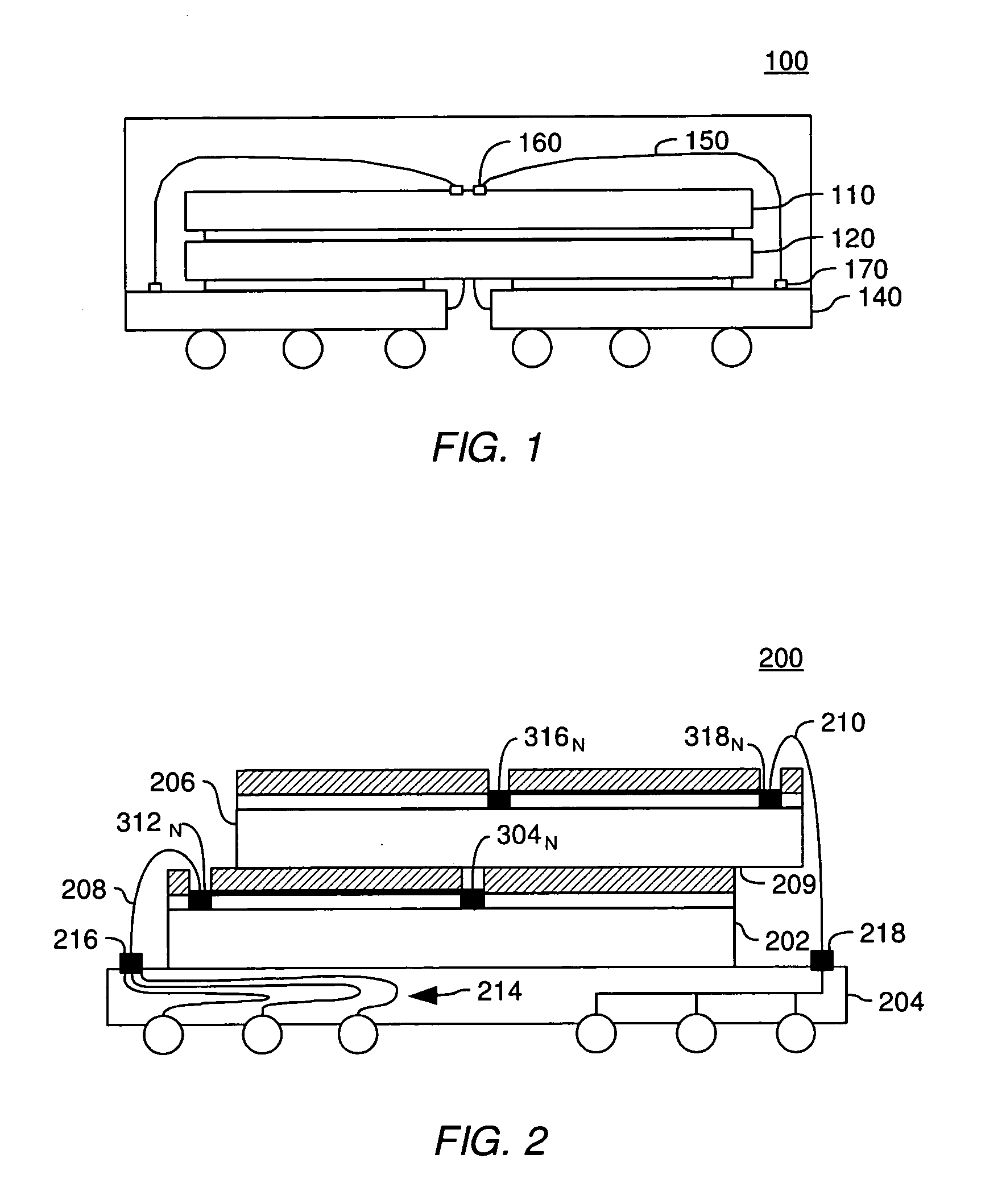 Method for MCP packaging for balanced performance