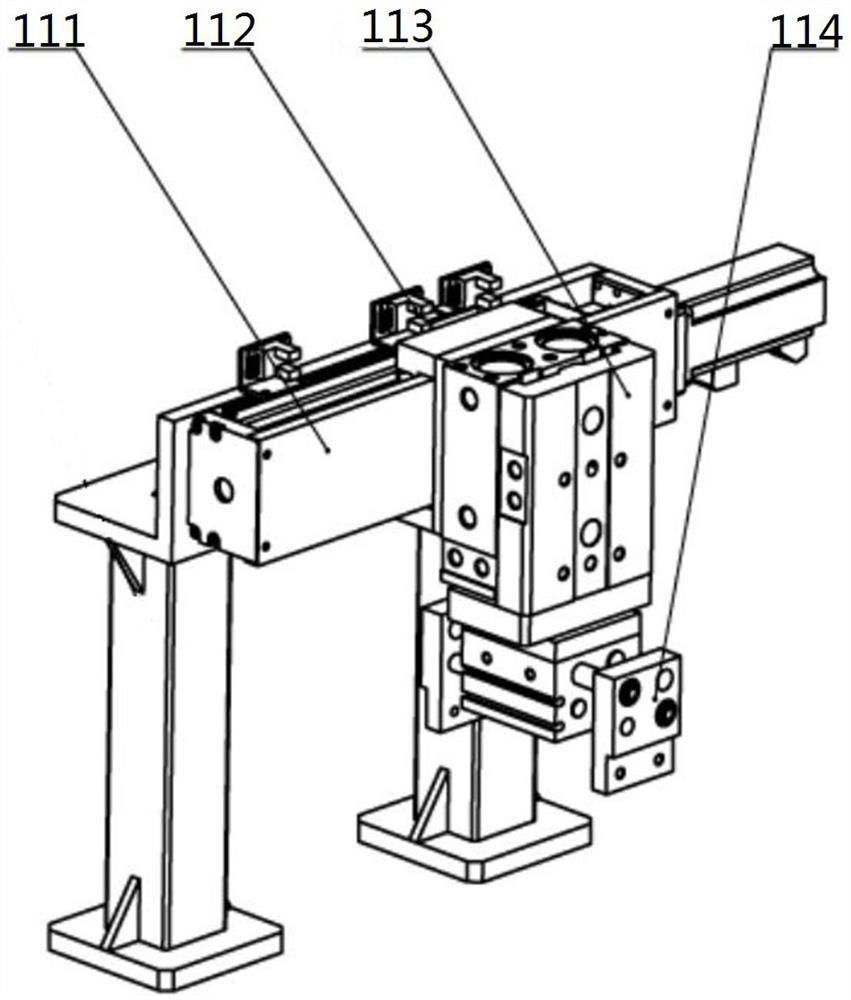 Detection device for annular magnetic steel