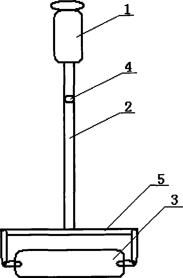 Mop with water injection device