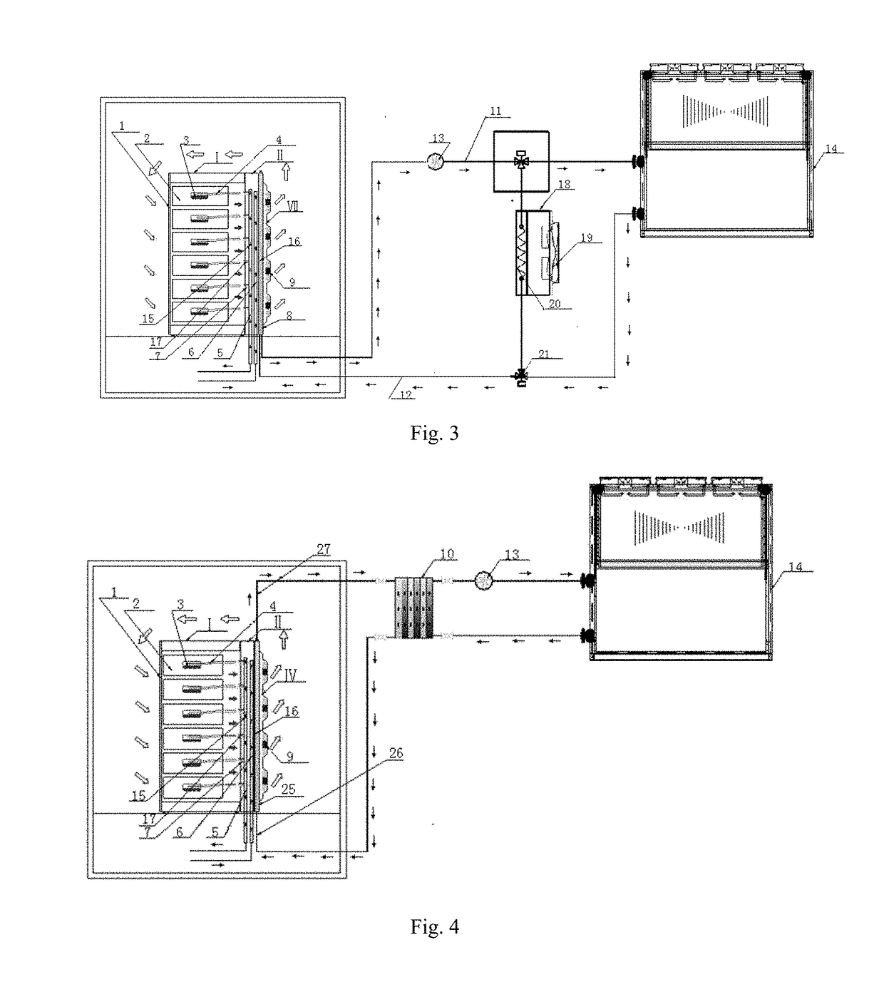 Server rack heat sink system with combination of liquid cooling device and auxiliary heat sink device