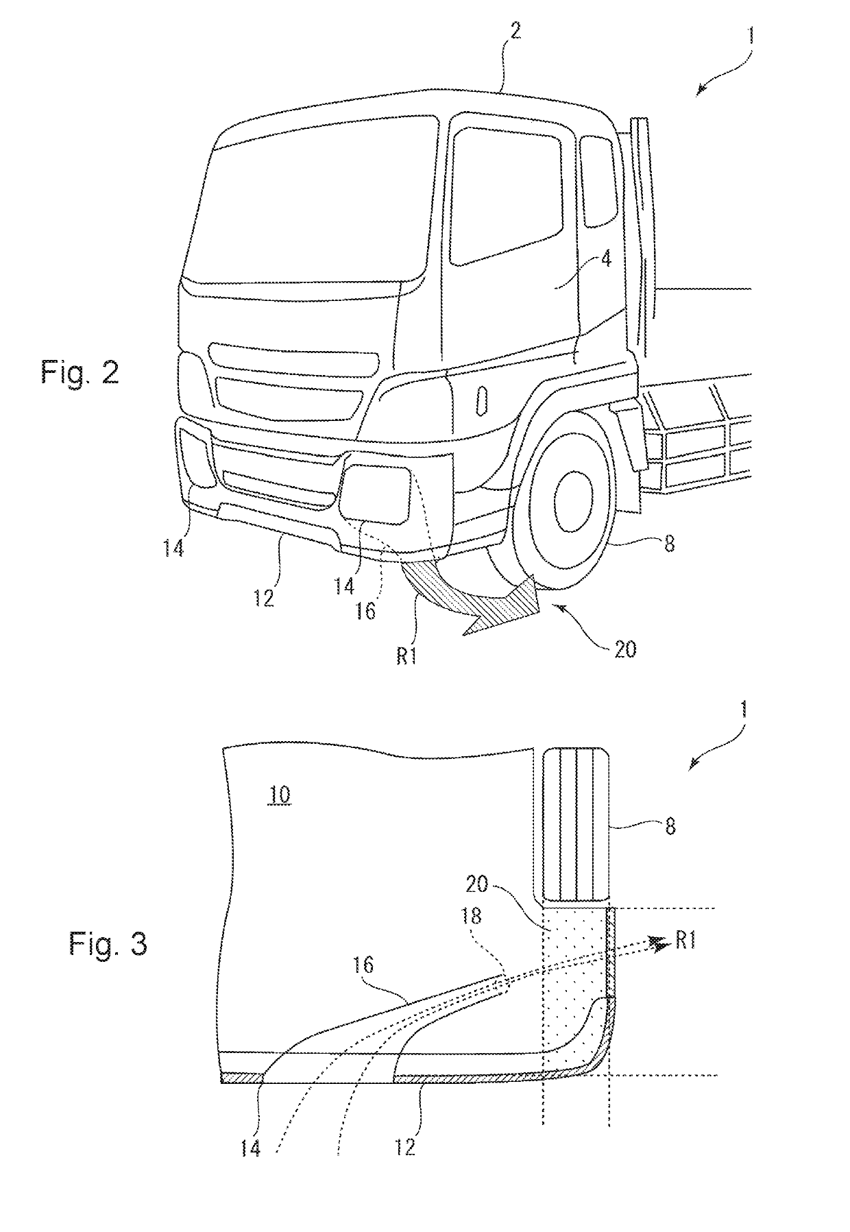 Flow Straightener of Vehicle