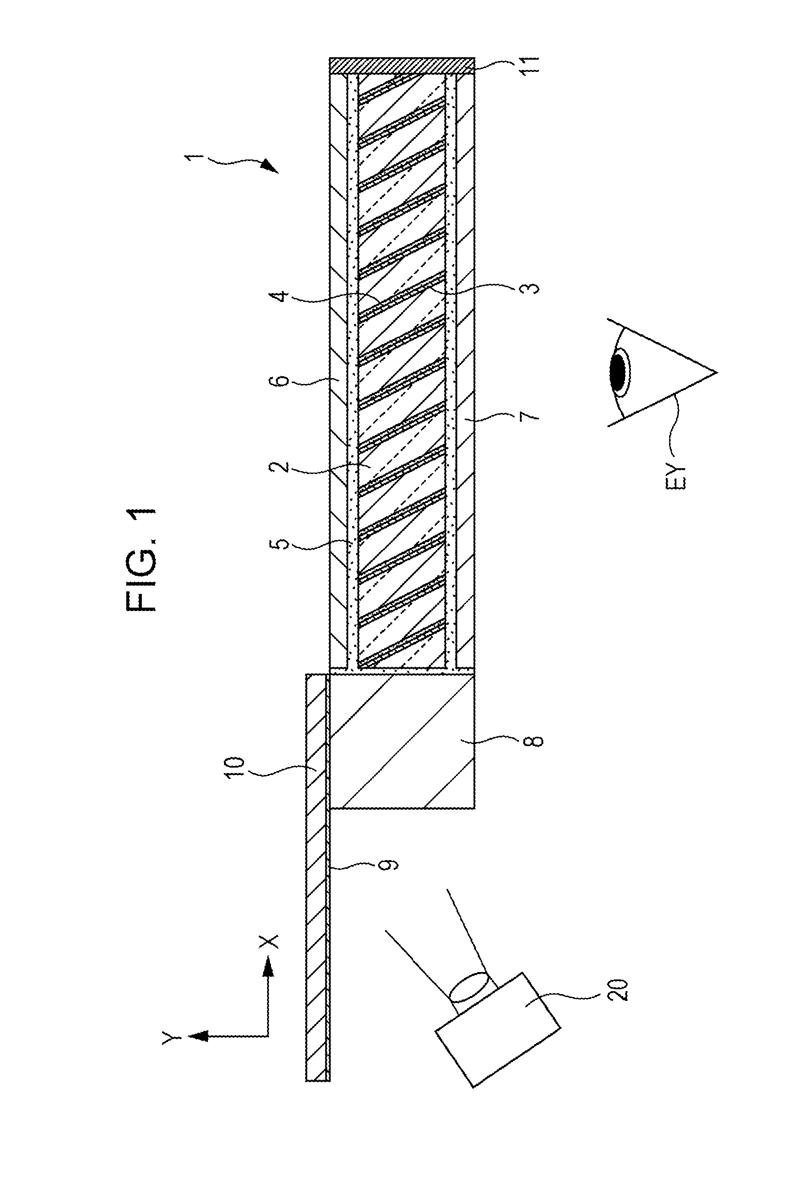 Optical element, image display device and method for manufacturing same