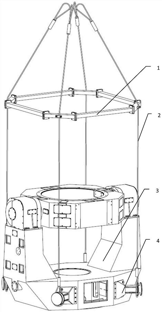 An improved frame type hoisting device
