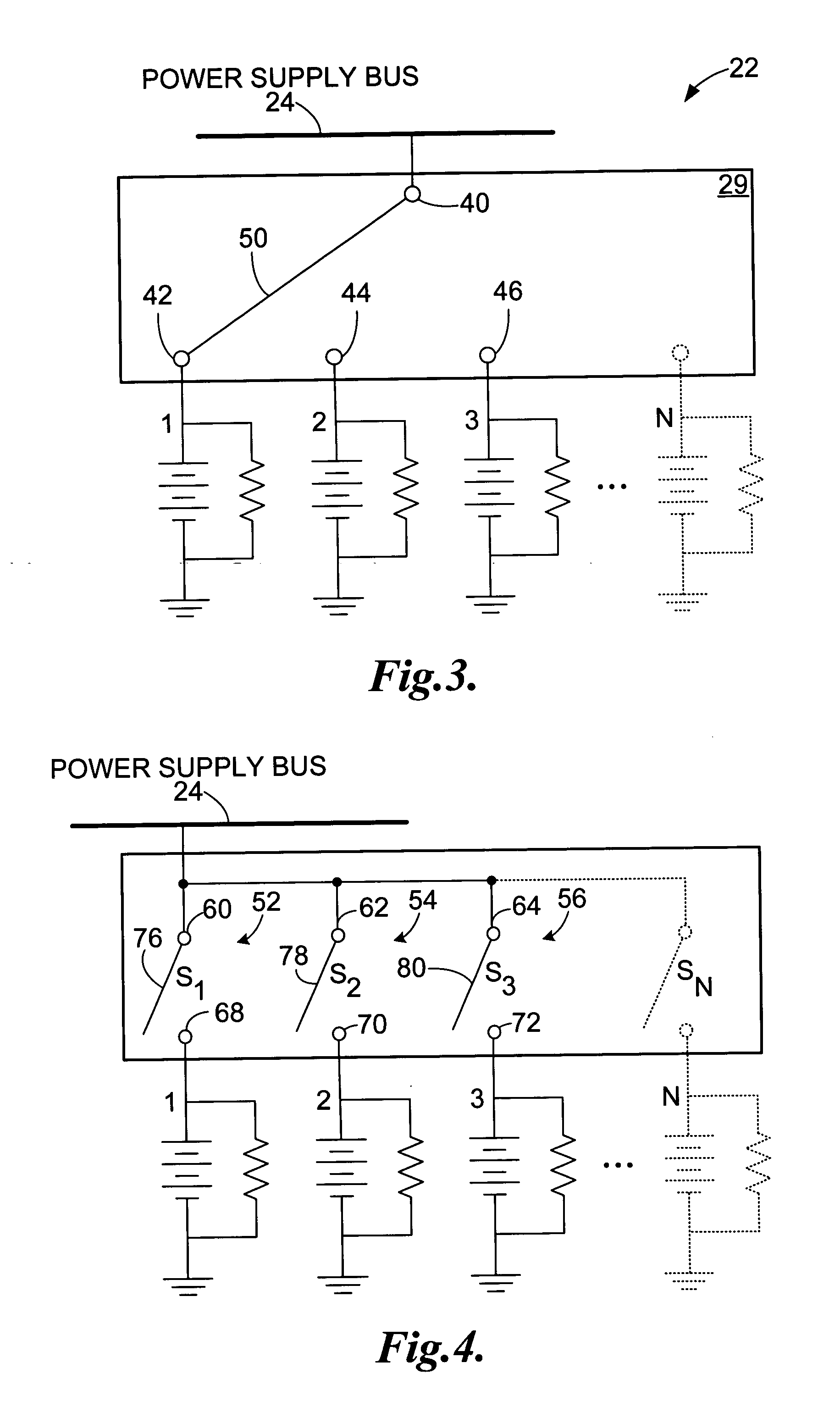 Method and apparatus for charging batteries in a system of batteries