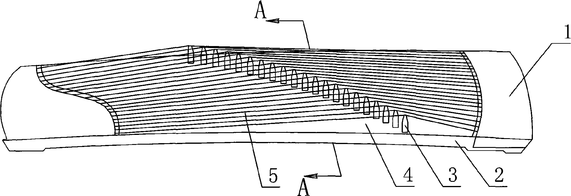 Double-arc Chinese zither
