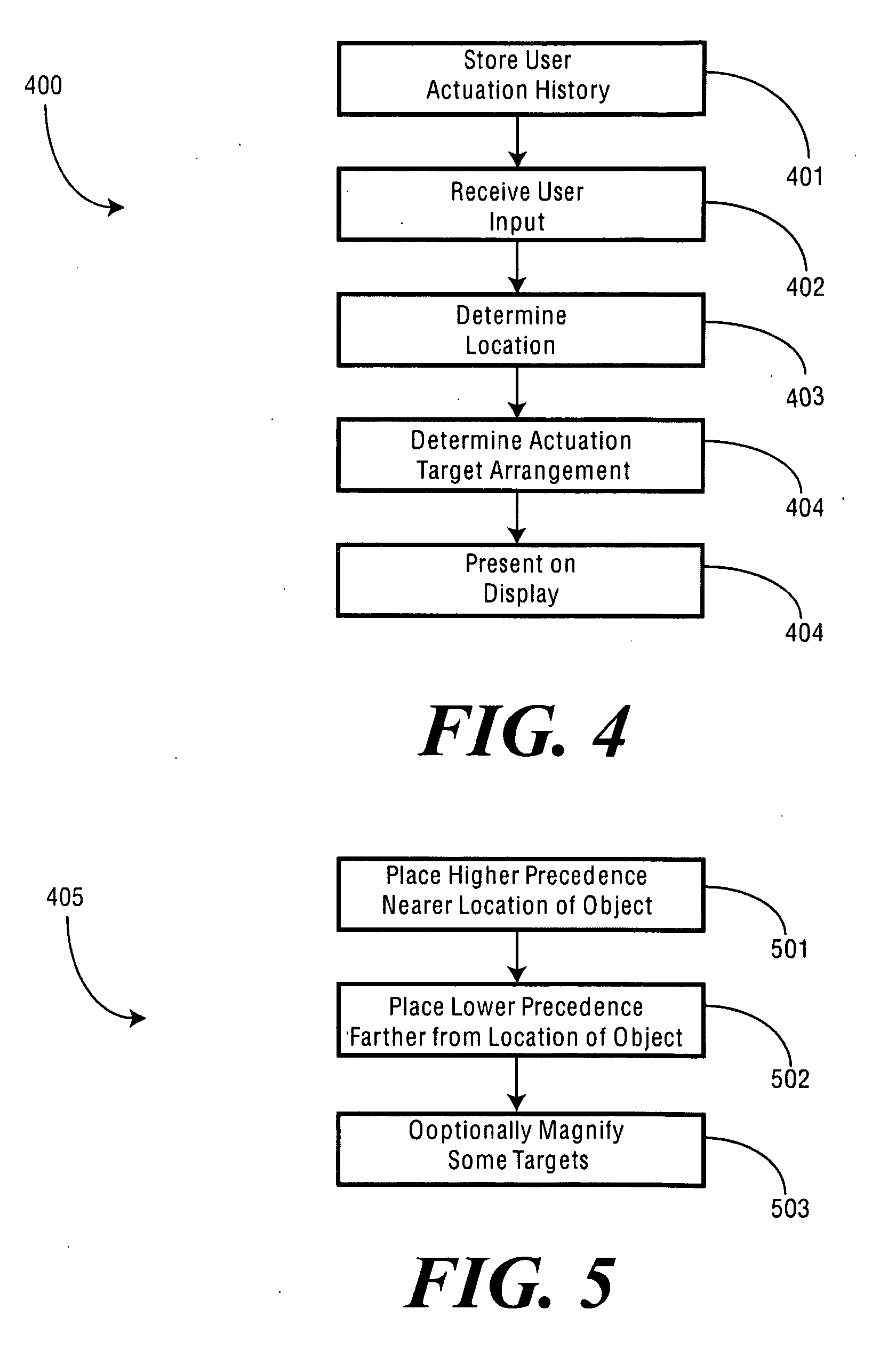 Menu Configuration System and Method for Display on an Electronic Device