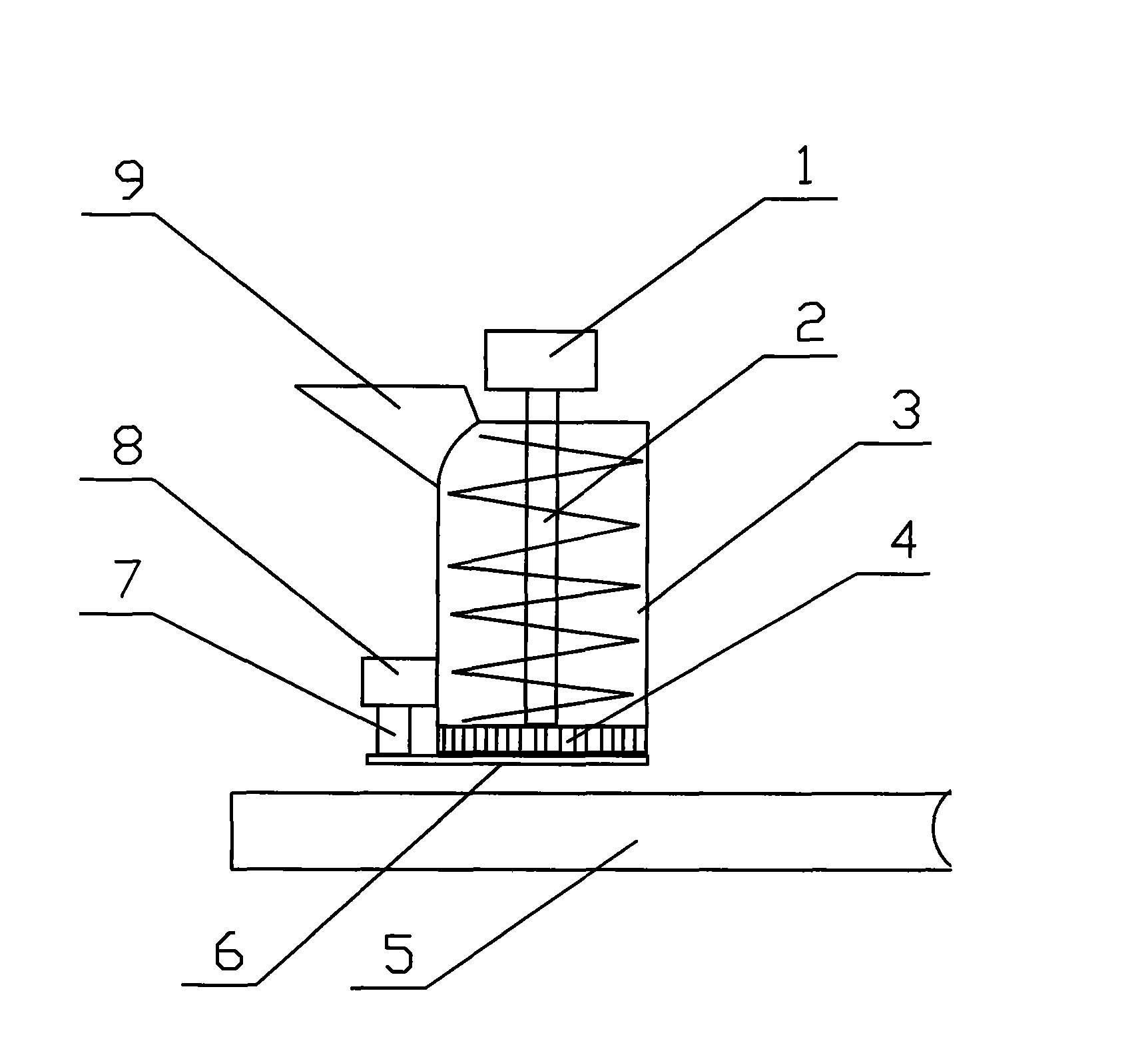 Unround ceramsite and preparation system thereof