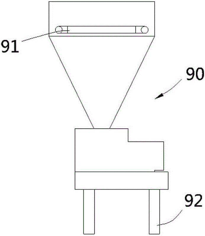 Cleaning device for metal product