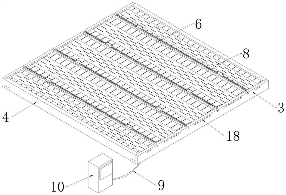 BIPV building roof waterproof system and waterproof detection method thereof