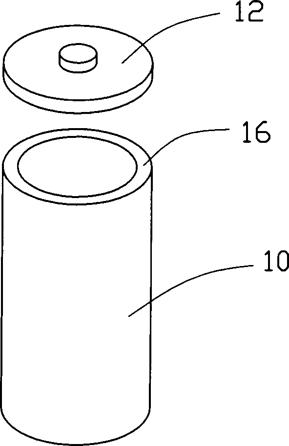 Method of end sealing for battery