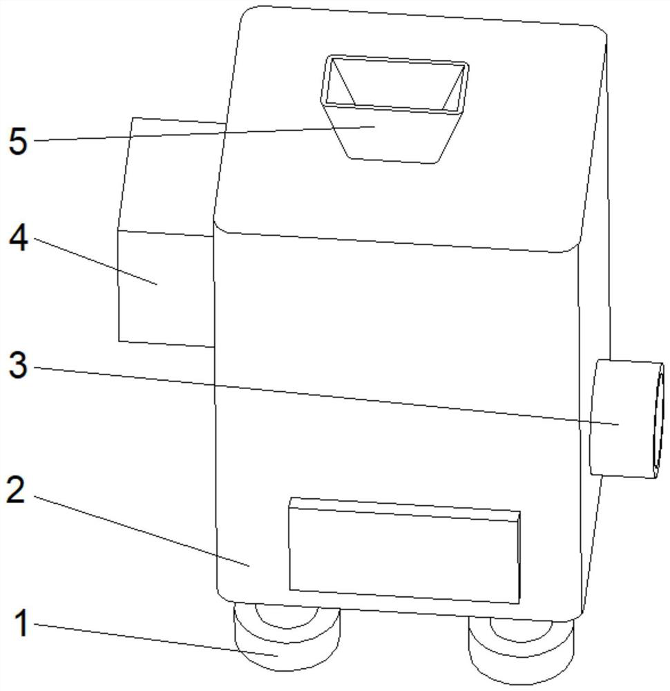 Desulfurization and denitrification device with dust removal function