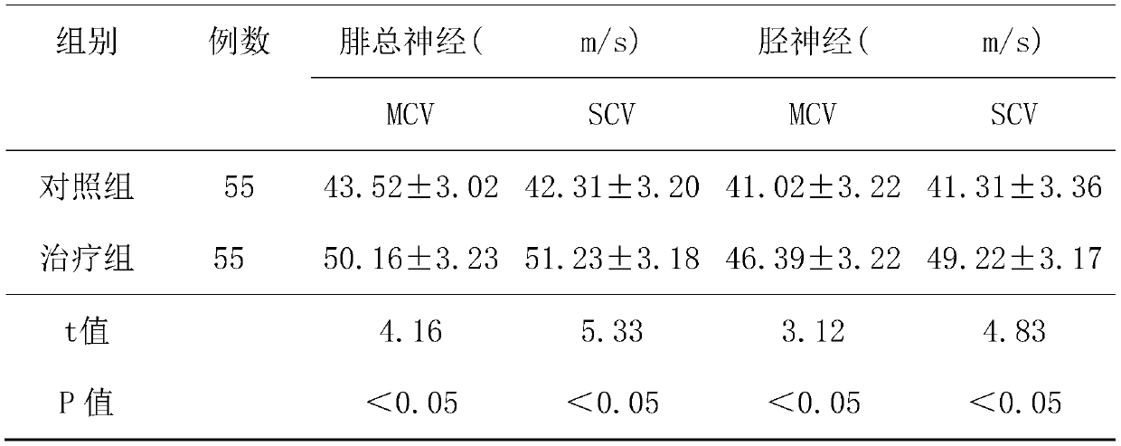 Traditional Chinese medicine composition for treating diabetic peripheral neuropathy