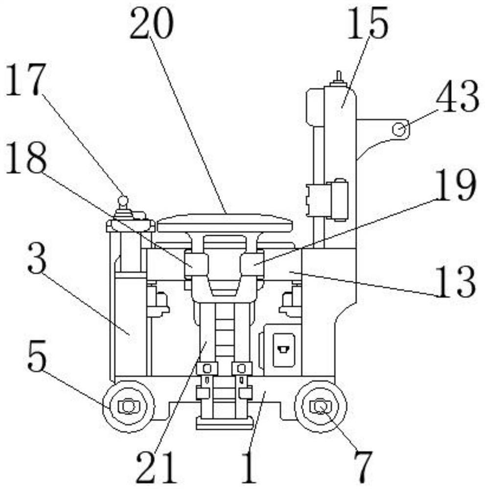 Movable lifting type surgical nursing chair