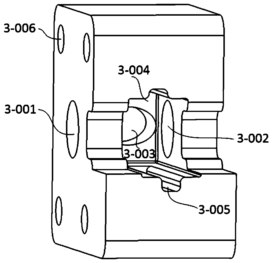 Extrusion die, device and method for realizing bidirectional extrusion forming process