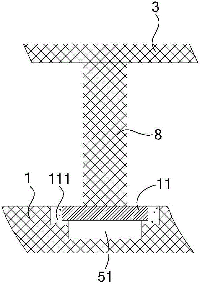 Separated cavity packaging structure of integrated sensor