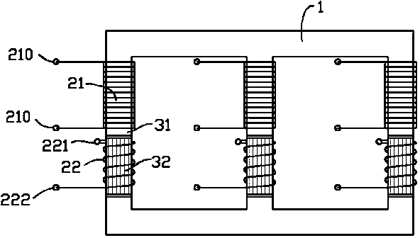 On-load continuous transformer